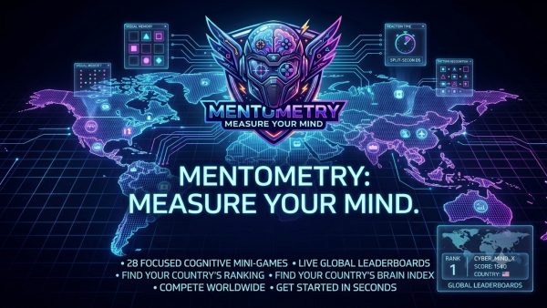 Introducing Mentometry — A Global Arena for Your Brain