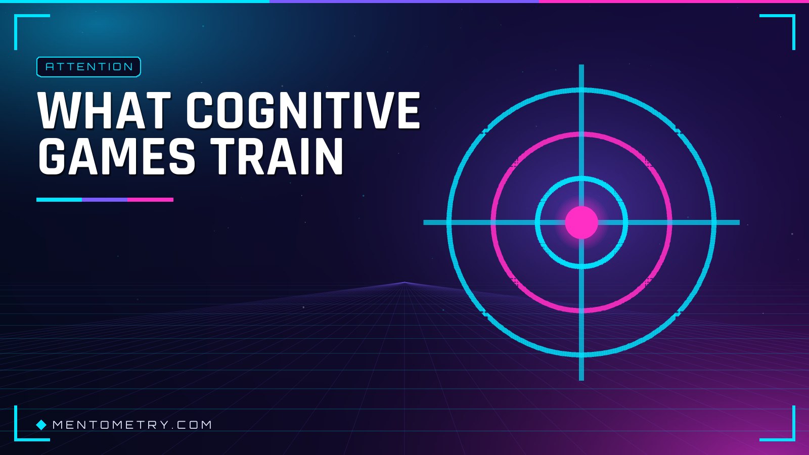 What Cognitive Games Train