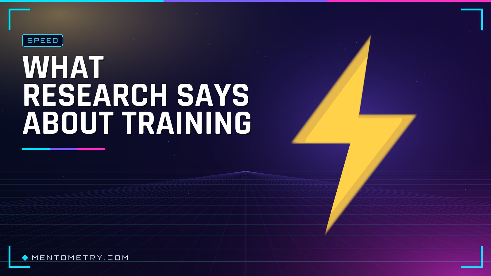 What Research Says About Training