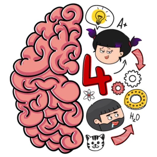 Brain Test 4: Tricky Friends cover
