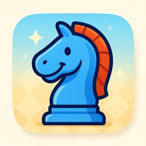 Knighty: Offline Chess Puzzles cover