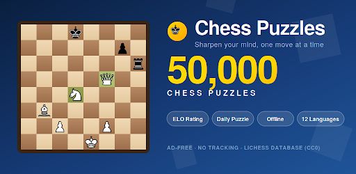 Chess Puzzles & Tactics cover