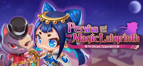 Persha and the Magic Labyrinth -Arabian Nyaights- cover