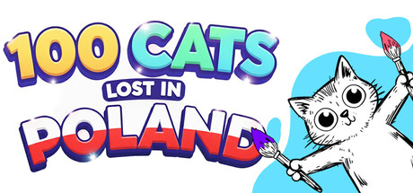 100 Cats Lost In Poland Find & Color cover